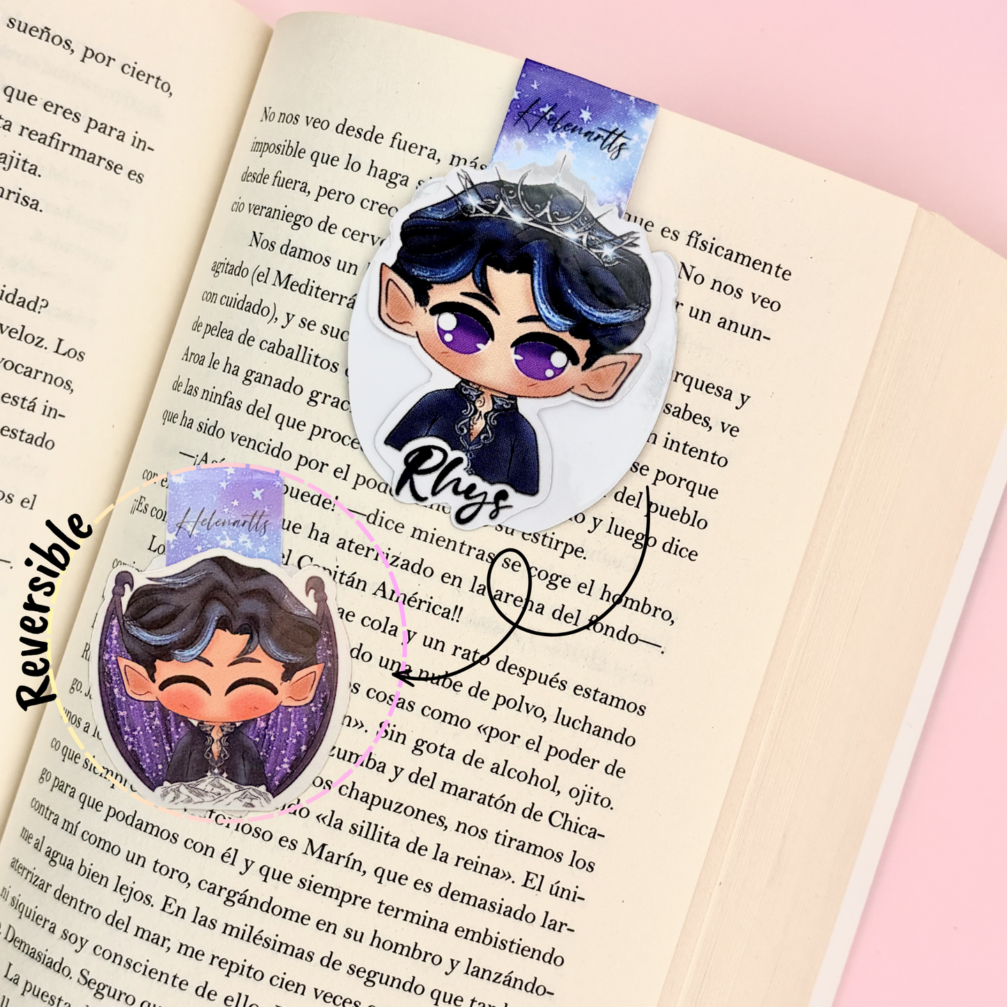 Marcapáginas Magnético - Rhys - ACOTAR