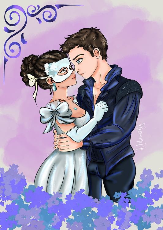 Lámina Sophie & Benedict - Los Bridgerton