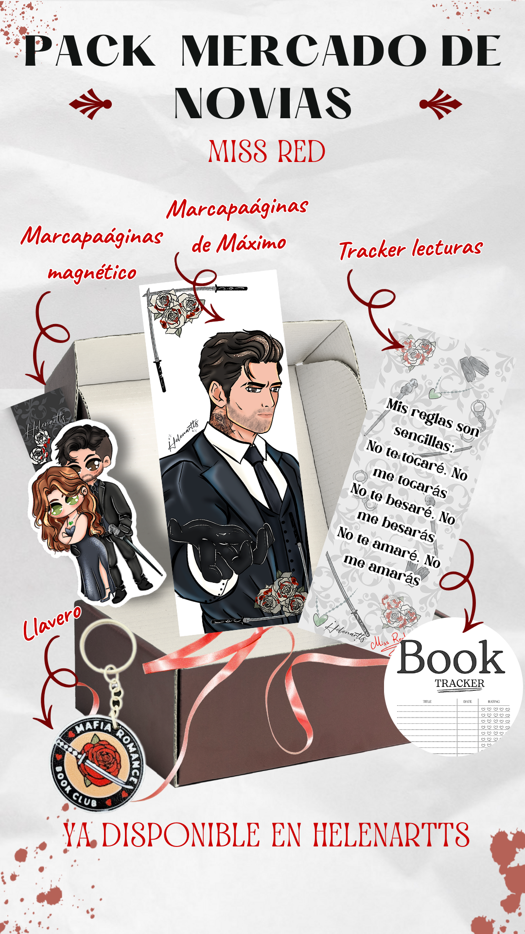 Pack El Mercado de Novias - Edición Exclusiva Dark Romance | Miss Red