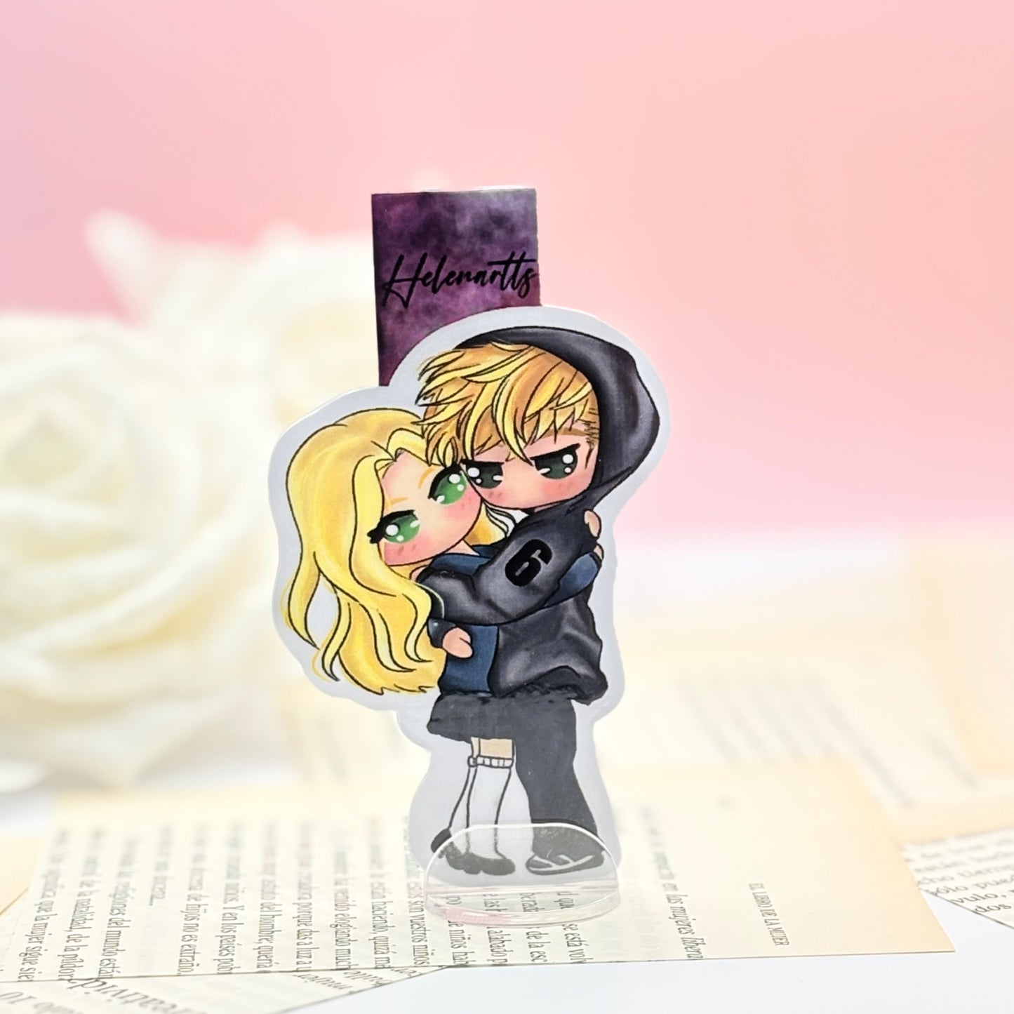 Marcapáginas magnético de Aoife & Joey - Los chicos de Tommen.