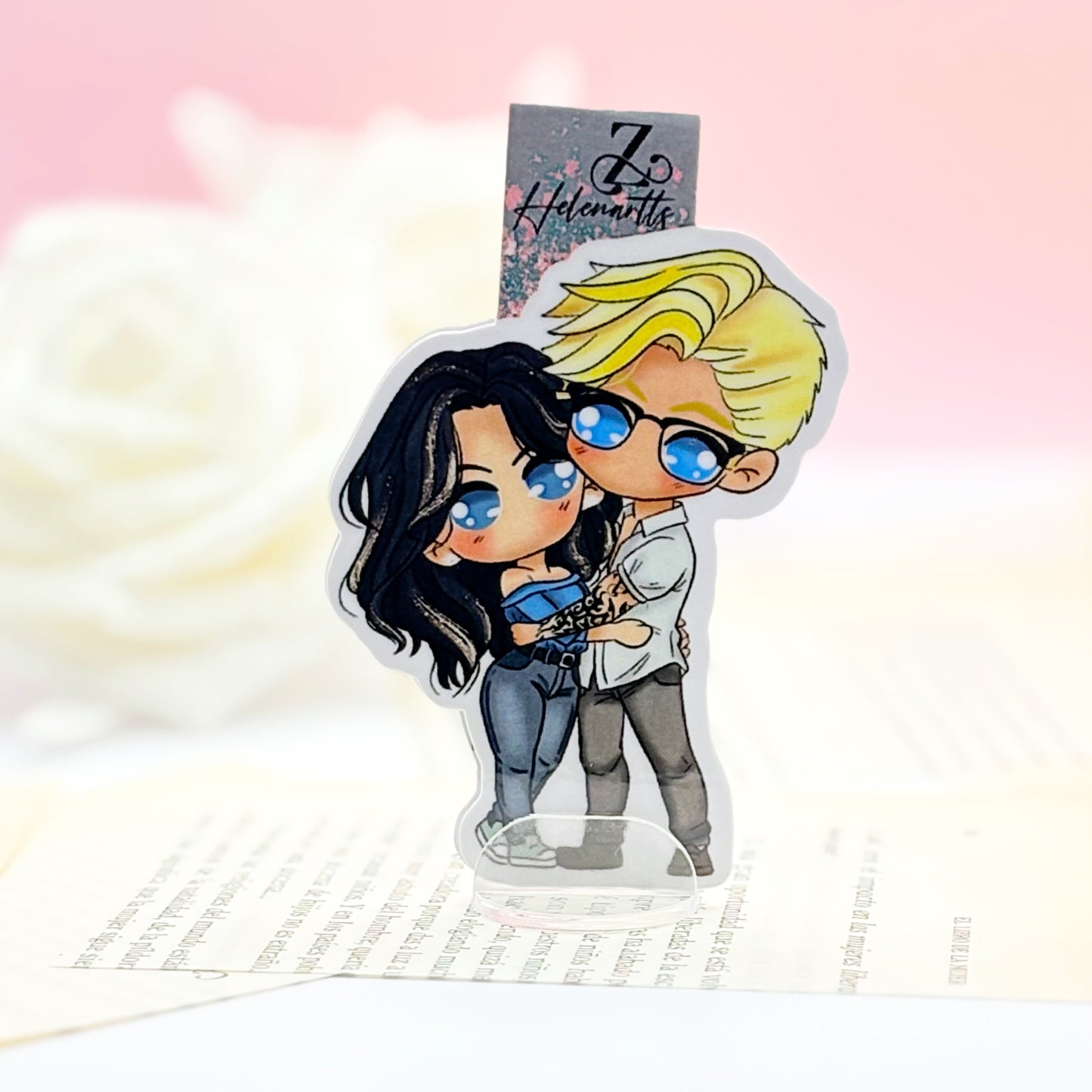 Ness & Lagos Magnetic Bookmark - Clan Z.