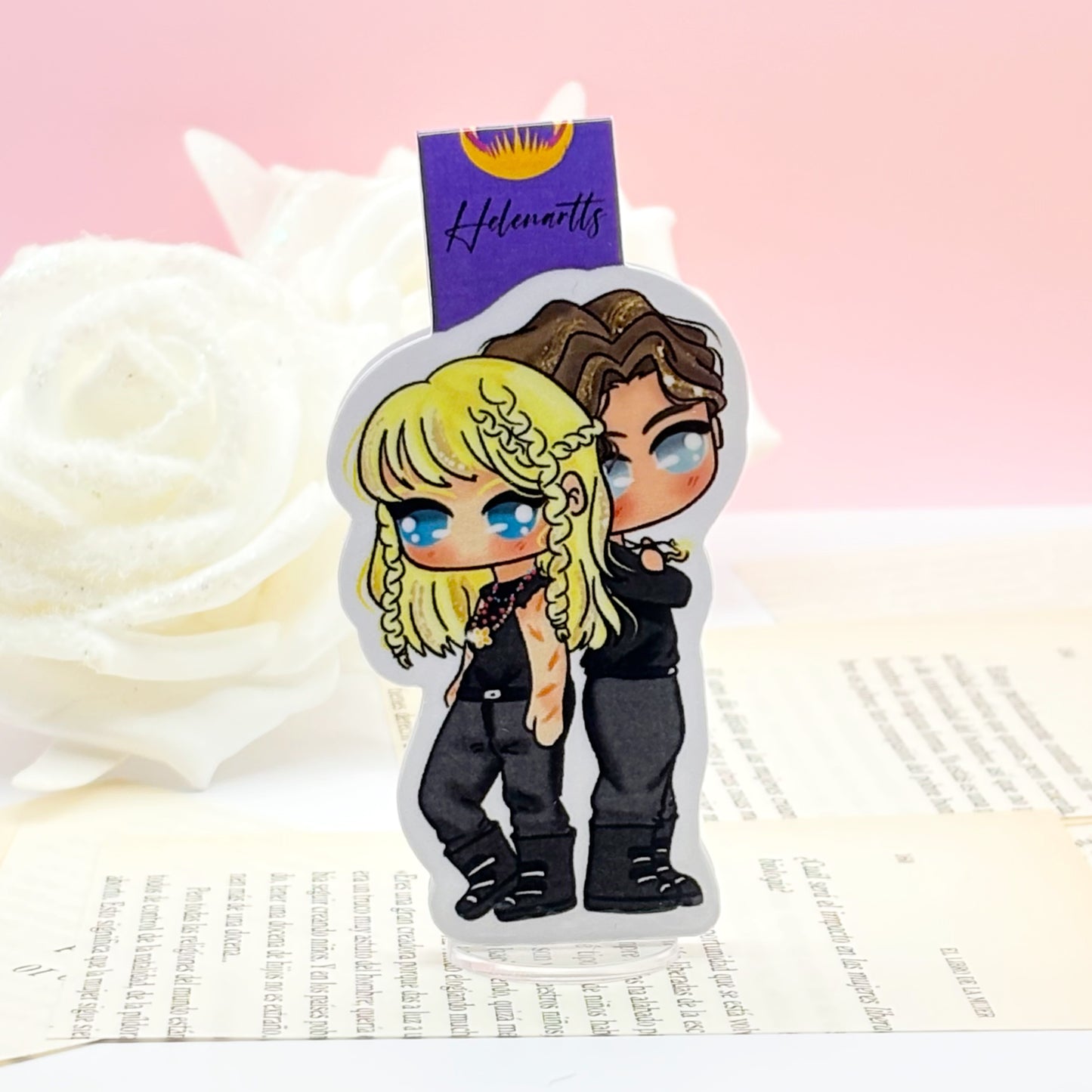 Maysilee & Haymitch Magnetic Bookmark - Harvest Dawn.