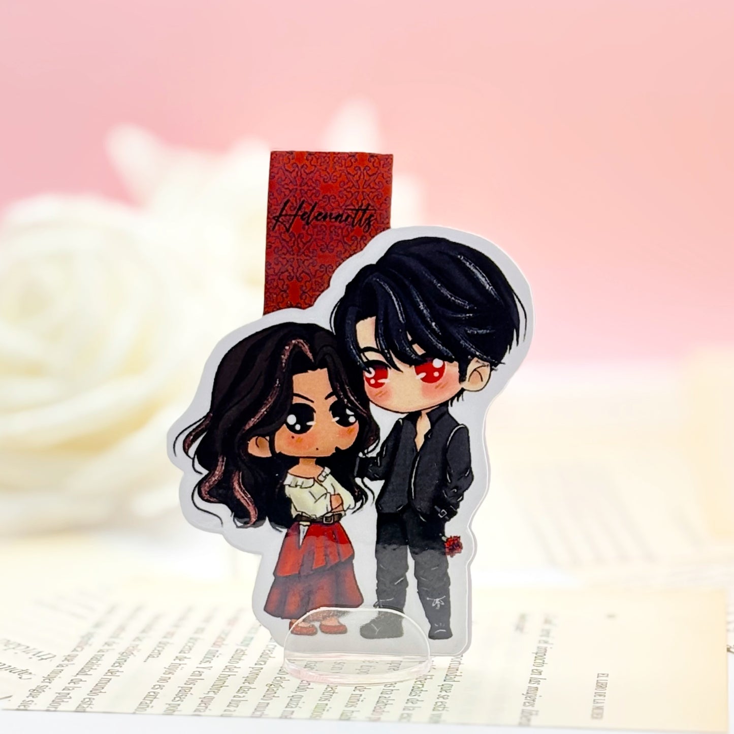 Carmen & Aleph Magnetic Bookmark - All the Angels of Hell.