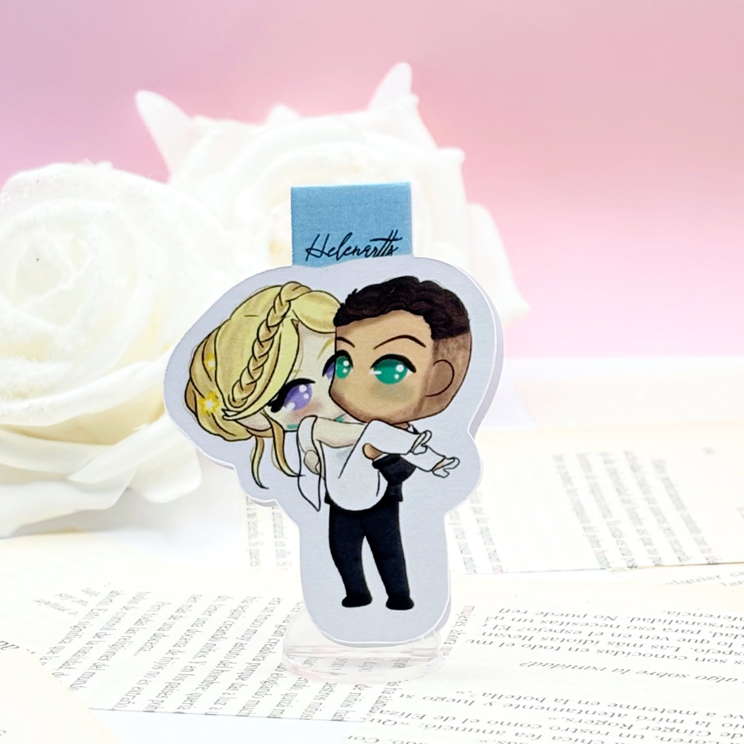 Misery & Lowe Magnetic Bookmark - Bride