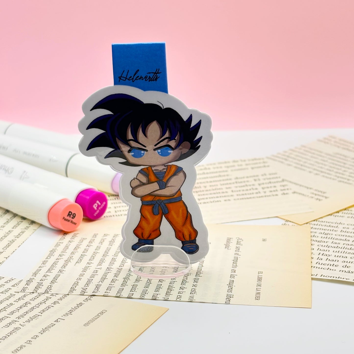 Marcapáginas Magnético Goku - Dragon Ball