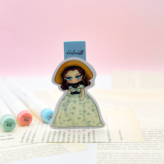 Scarlett O'Hara Magnetic Bookmark - Gone with the Wind