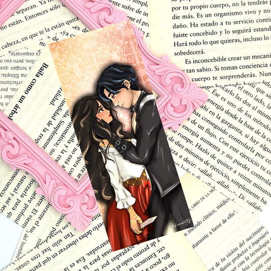 Marcapáginas Bookish Lovers - Carmen y Aleph - Todos los angeles del Infierno