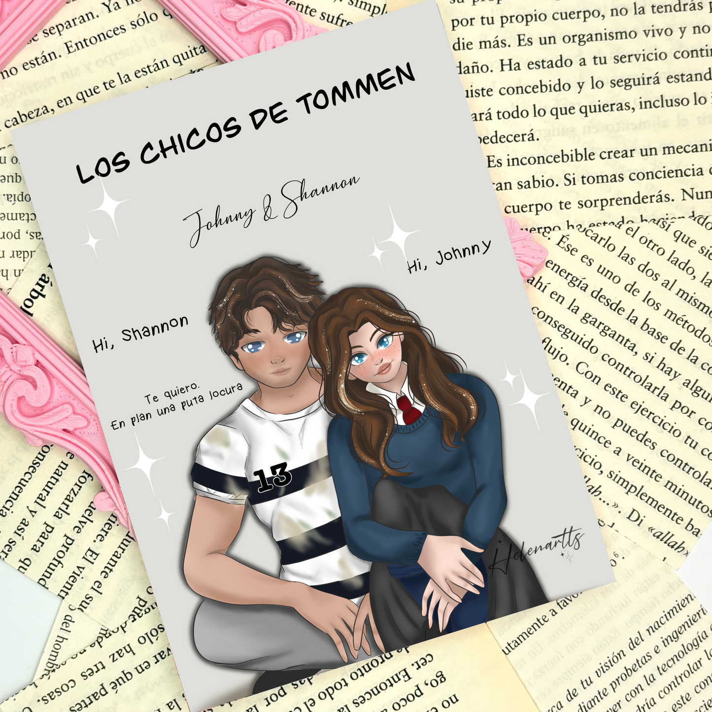 Print Shannon &amp; Jhonny (seated) - Tommen's boys.