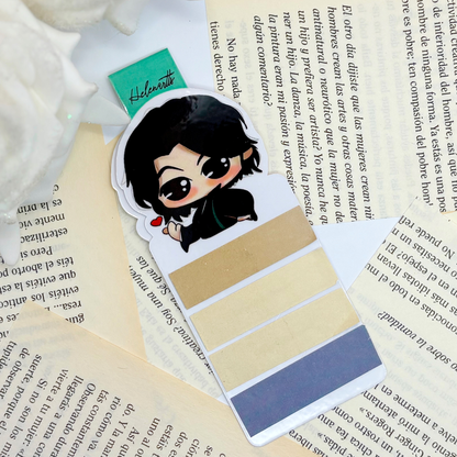 Marcapáginas magnético Mini porta Post-it's Snape.