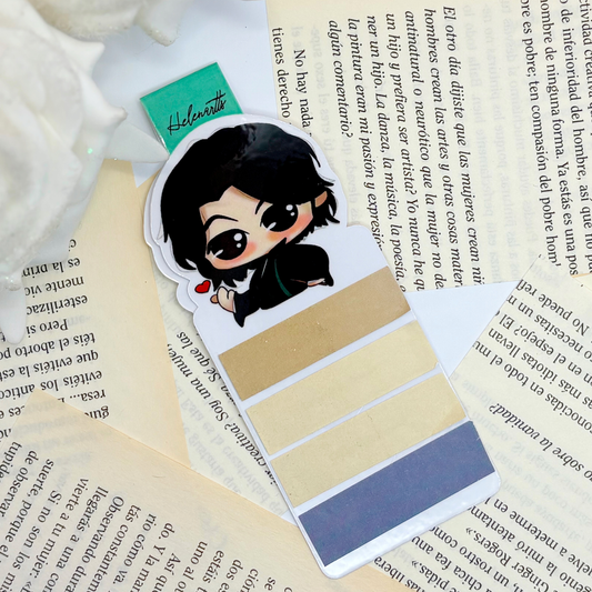 Marcapáginas magnético Mini porta Post-it's Snape.