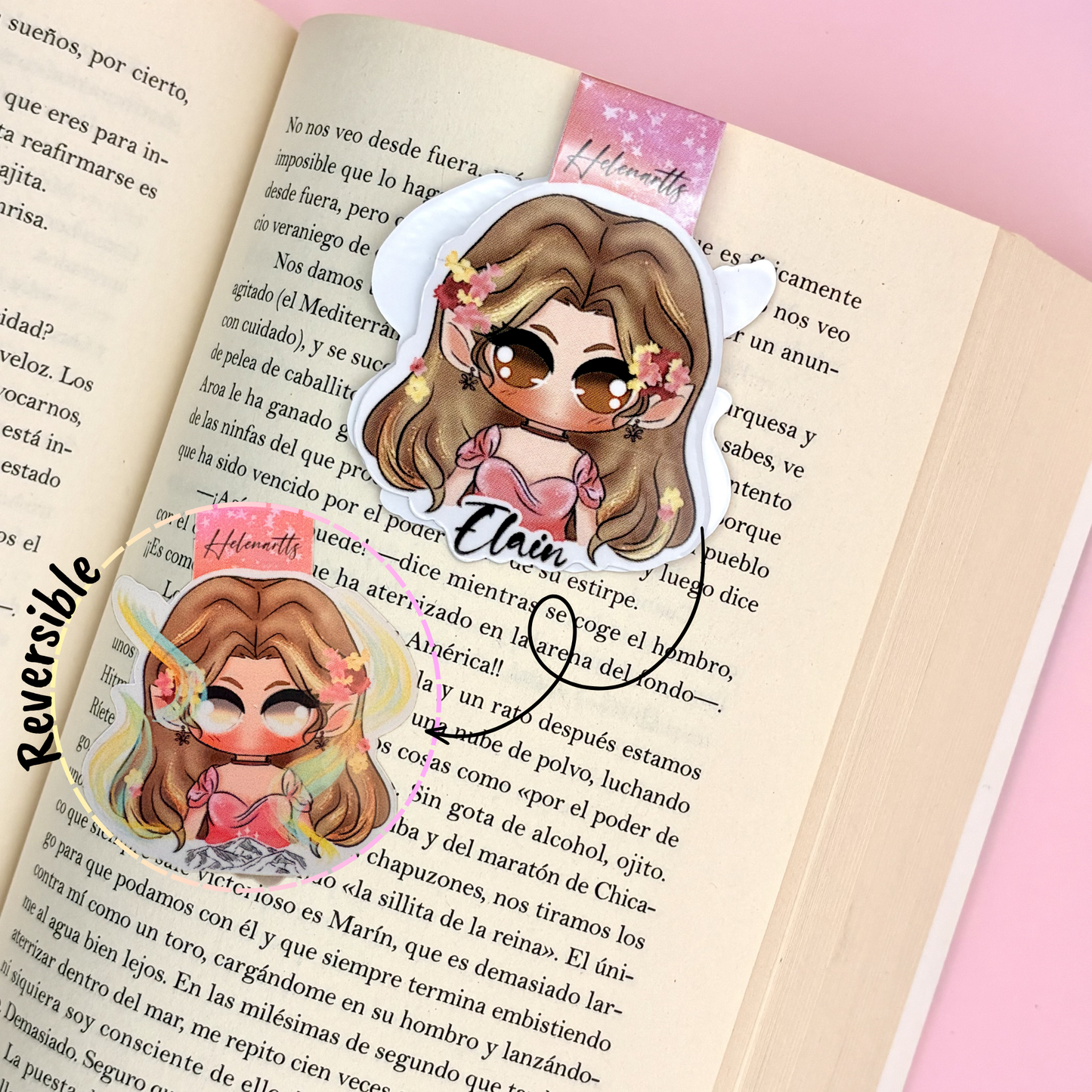 Marcapáginas Magnético de Elain - ACOTAR