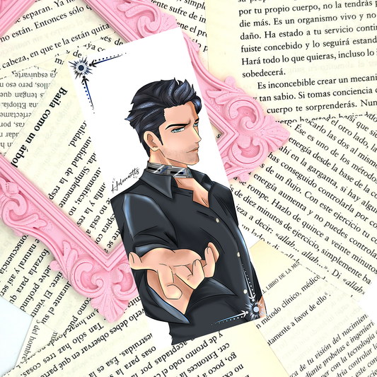 Marcapáginas My Bookish Crush - Adrien Solterra - Las Pruebas de Unter