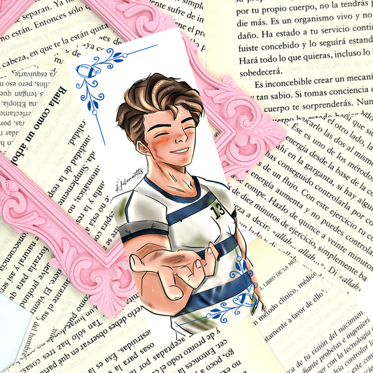 Marcapáginas My Bookish Crush - Johnny Kavanagh - Los chicos de Tommen