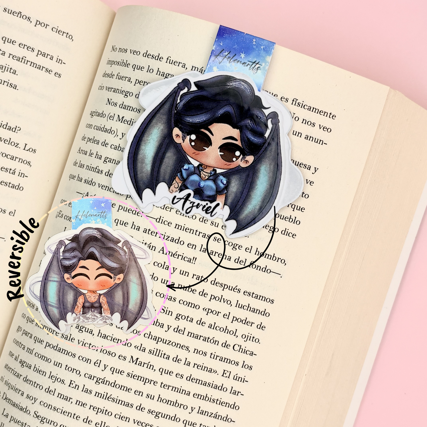 Marcapáginas Magnético de Azriel - ACOTAR