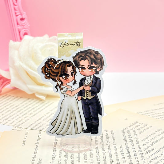 Marcapáginas Magnético de Elizabeth & Mr. Darcy - Orgullo y Prejuicio