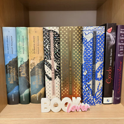 Letras BookLover 3D - Decoración Estanterías | Papelería Literaria