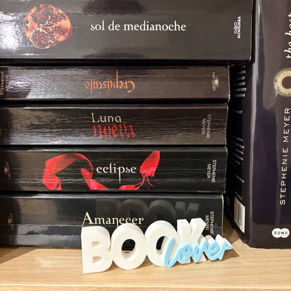 Letras BookLover 3D - Decoración Estanterías | Papelería Literaria