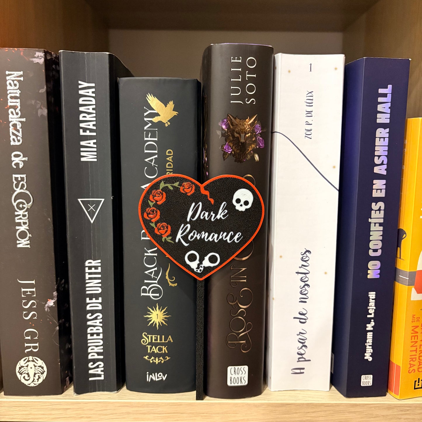 Insignias Literarias para Estantería – Decoración Bookshelf