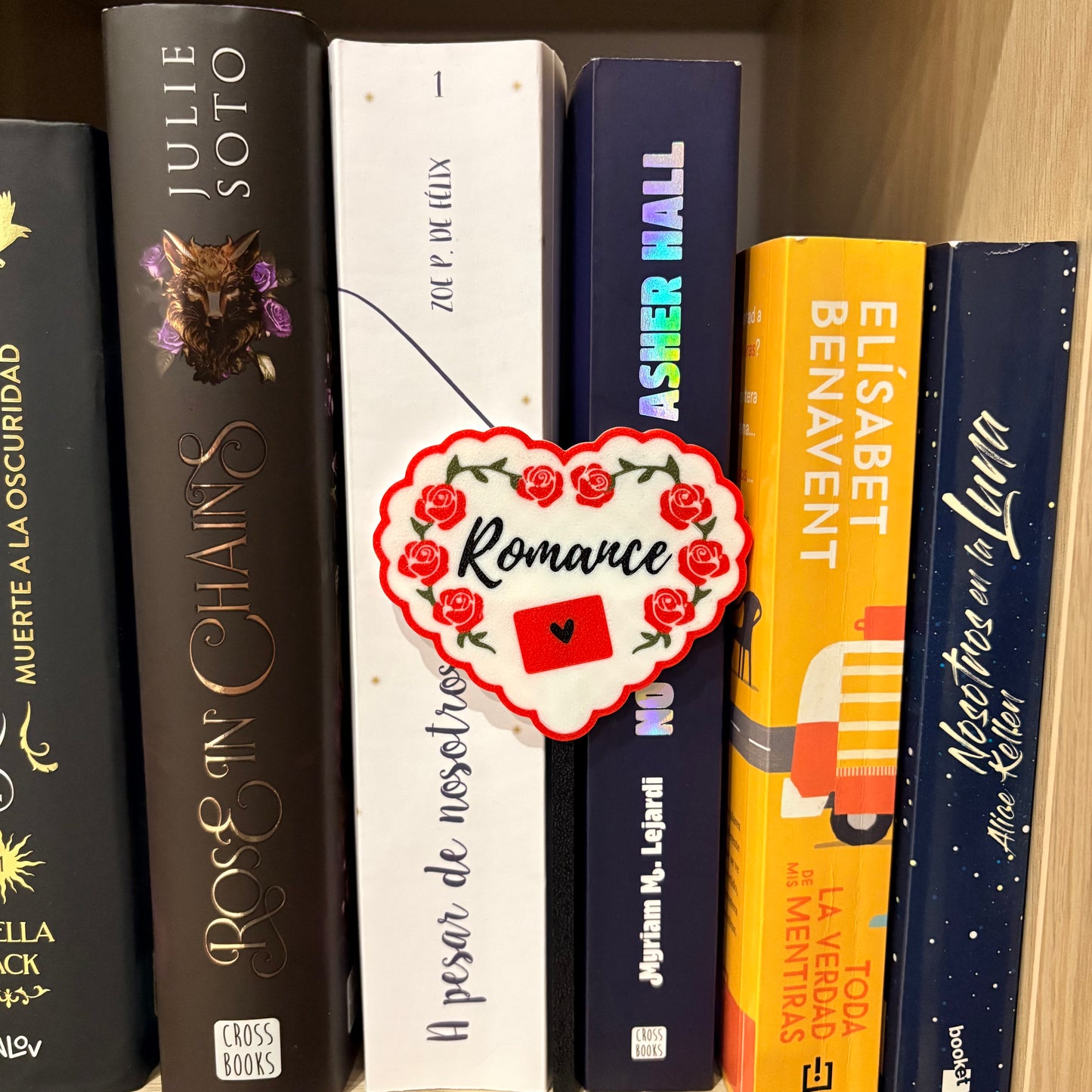 Insignias Literarias para Estantería – Decoración Bookshelf