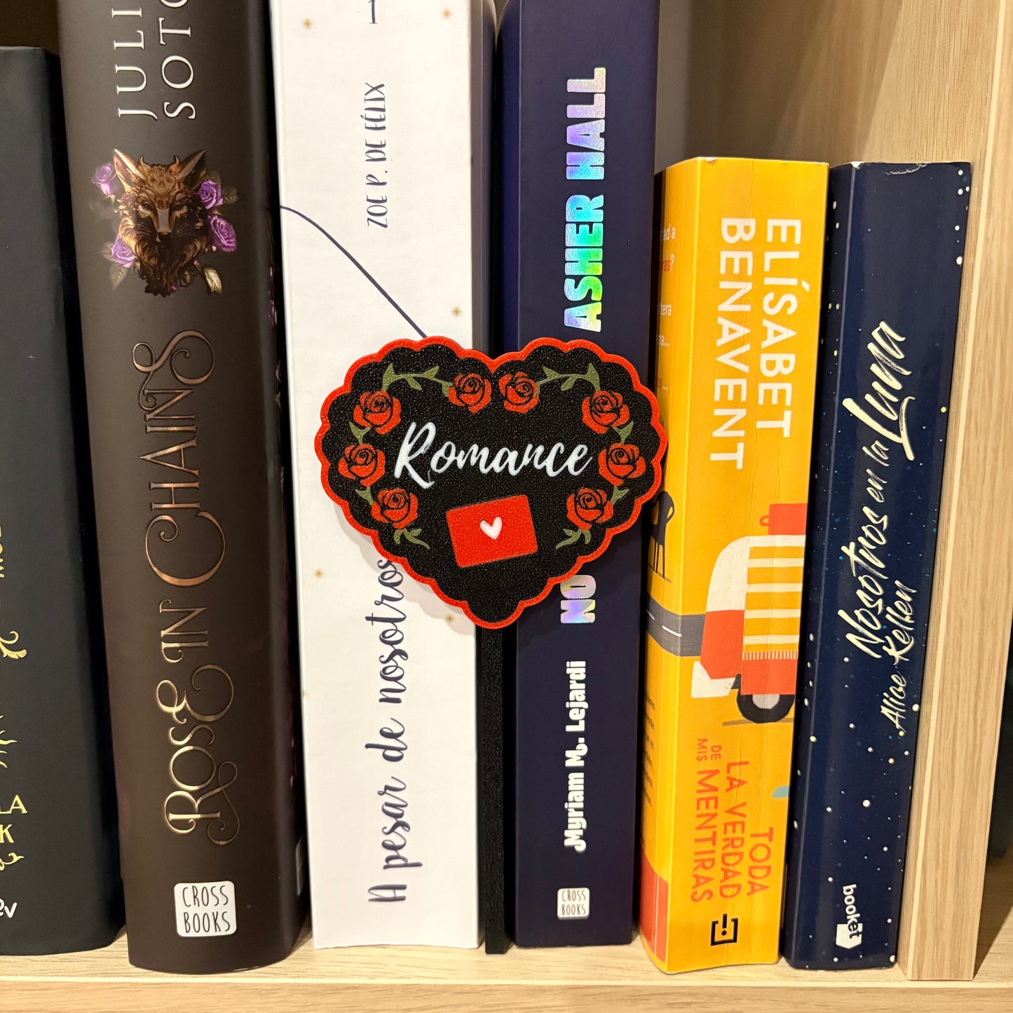 Insignias Literarias para Estantería – Decoración Bookshelf