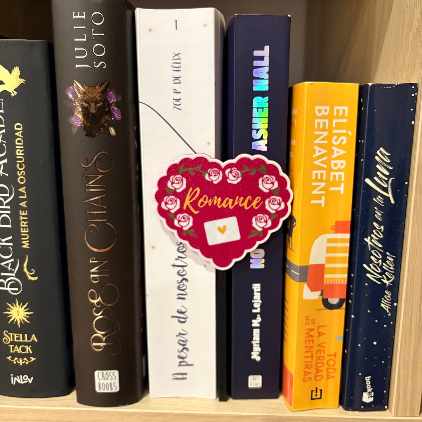 Insignias Literarias para Estantería – Decoración Bookshelf