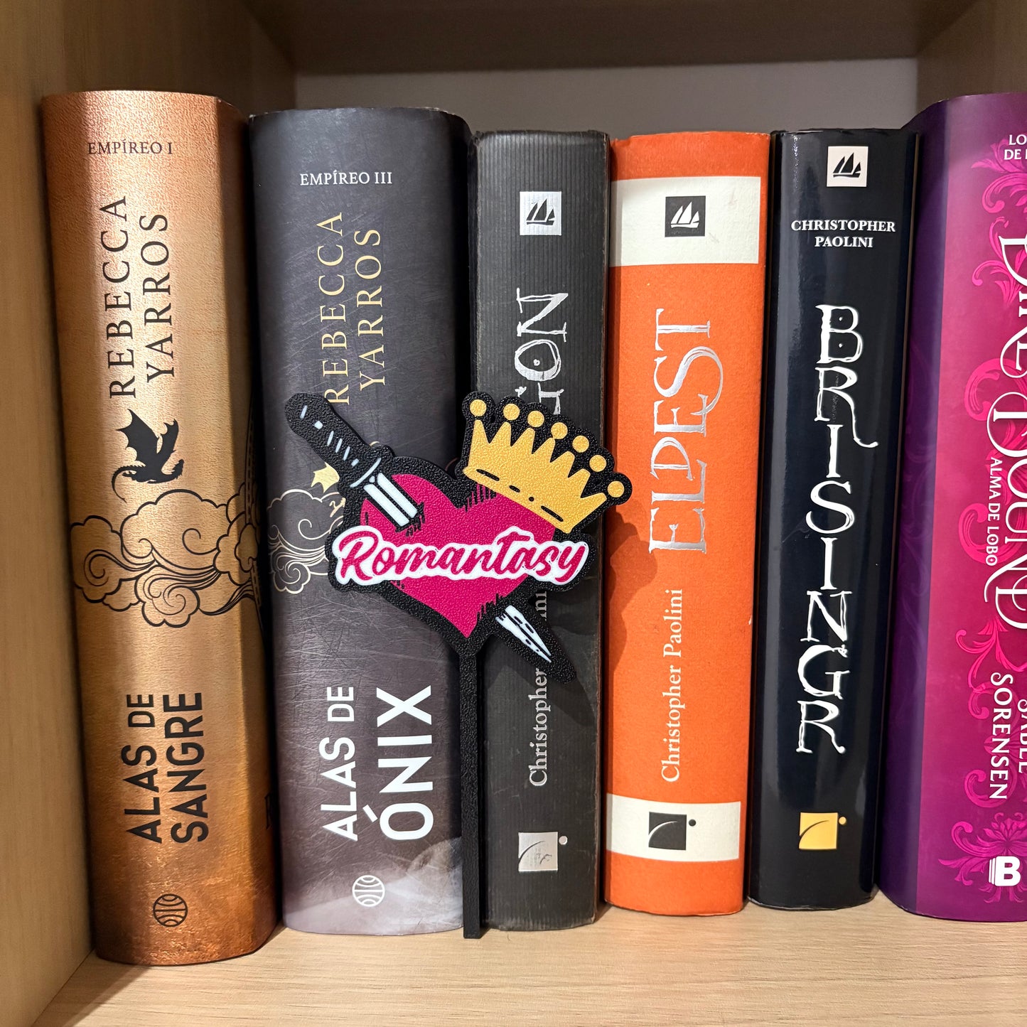 Insignias Literarias para Estantería – Decoración Bookshelf