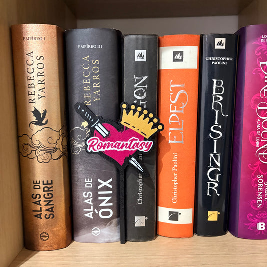Insignias Literarias para Estantería – Decoración Bookshelf
