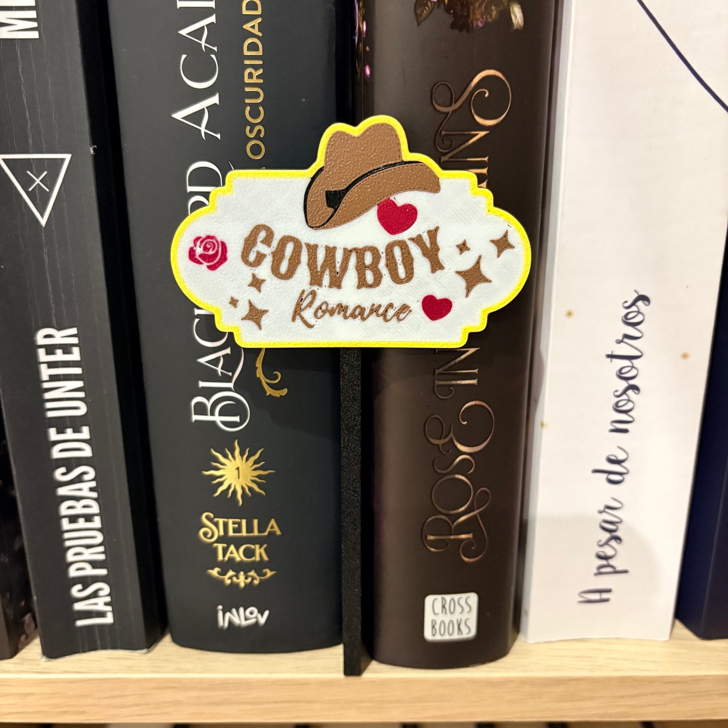 Insignias Literarias para Estantería – Decoración Bookshelf