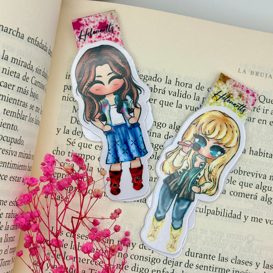 Marcapáginas Magnético de Hanna Montana - Reversible