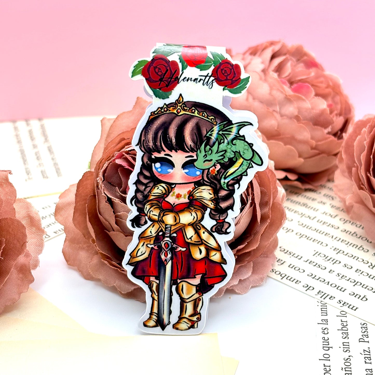Marcapáginas Magnético Georgina - La historia que nunca te contaron de Sant Jordi