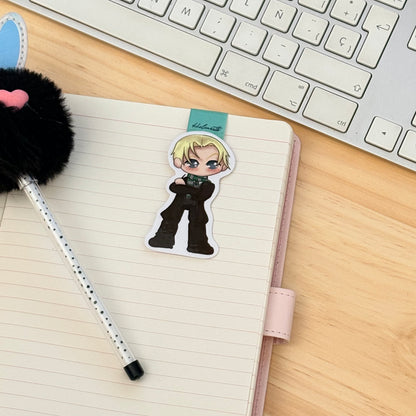 Marcapáginas magnético de Draco Malfoy - Harry Potter.