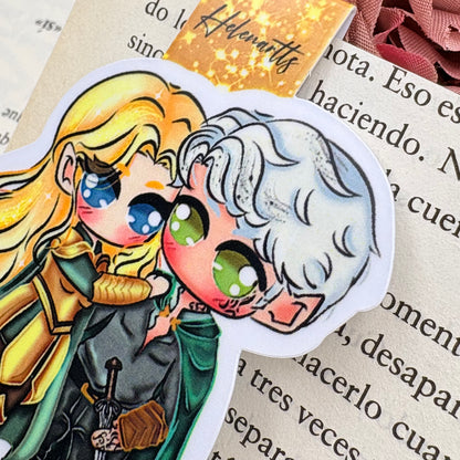 Marcapáginas Magnético Aelin & Rowan | Trono de Cristal