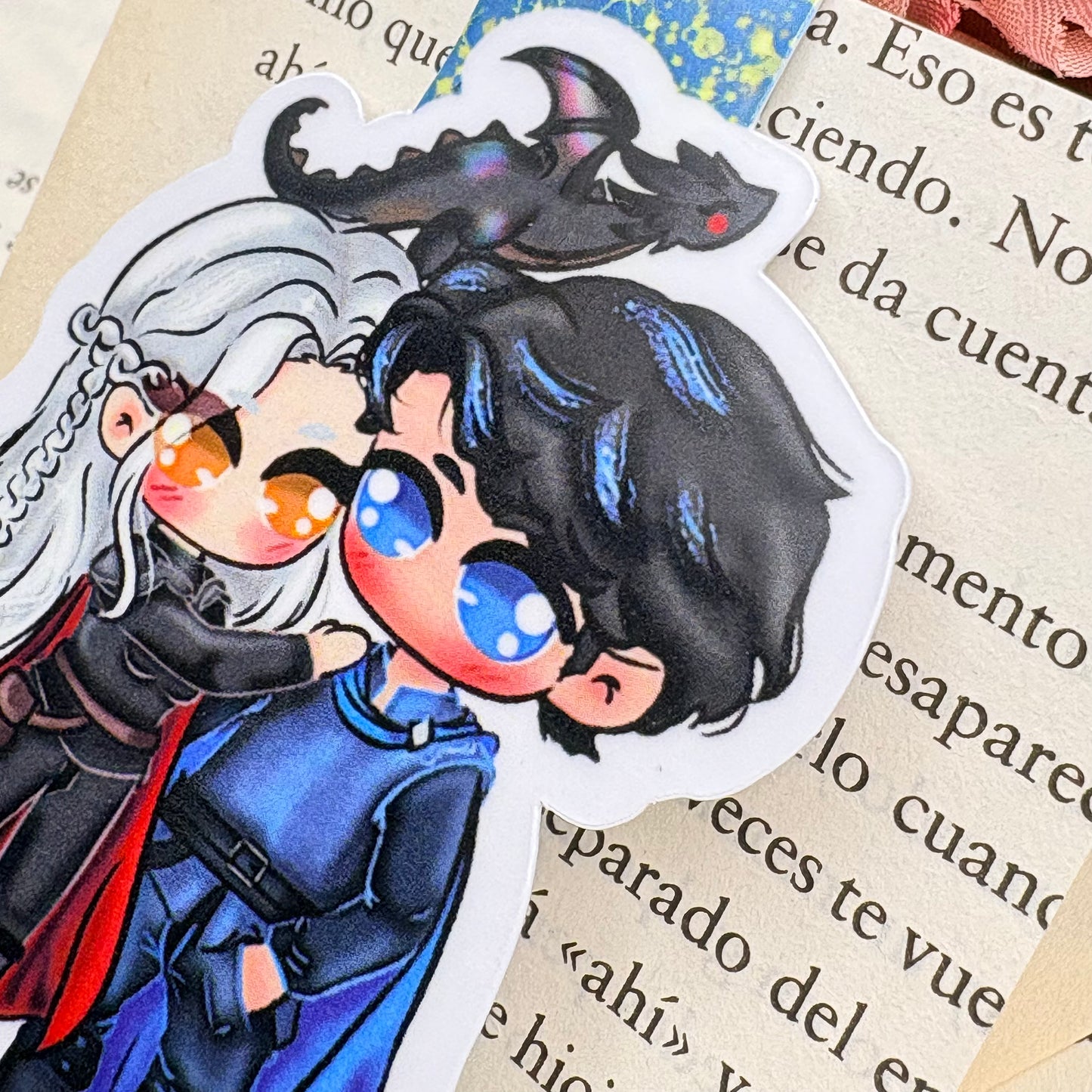 Marcapáginas Magnético Manon & Dorian – Trono de Cristal