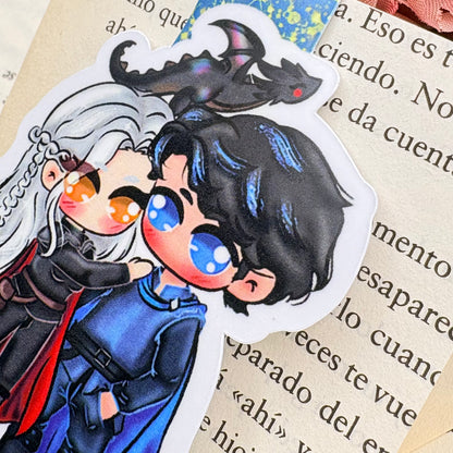 Marcapáginas Magnético Manon & Dorian – Trono de Cristal