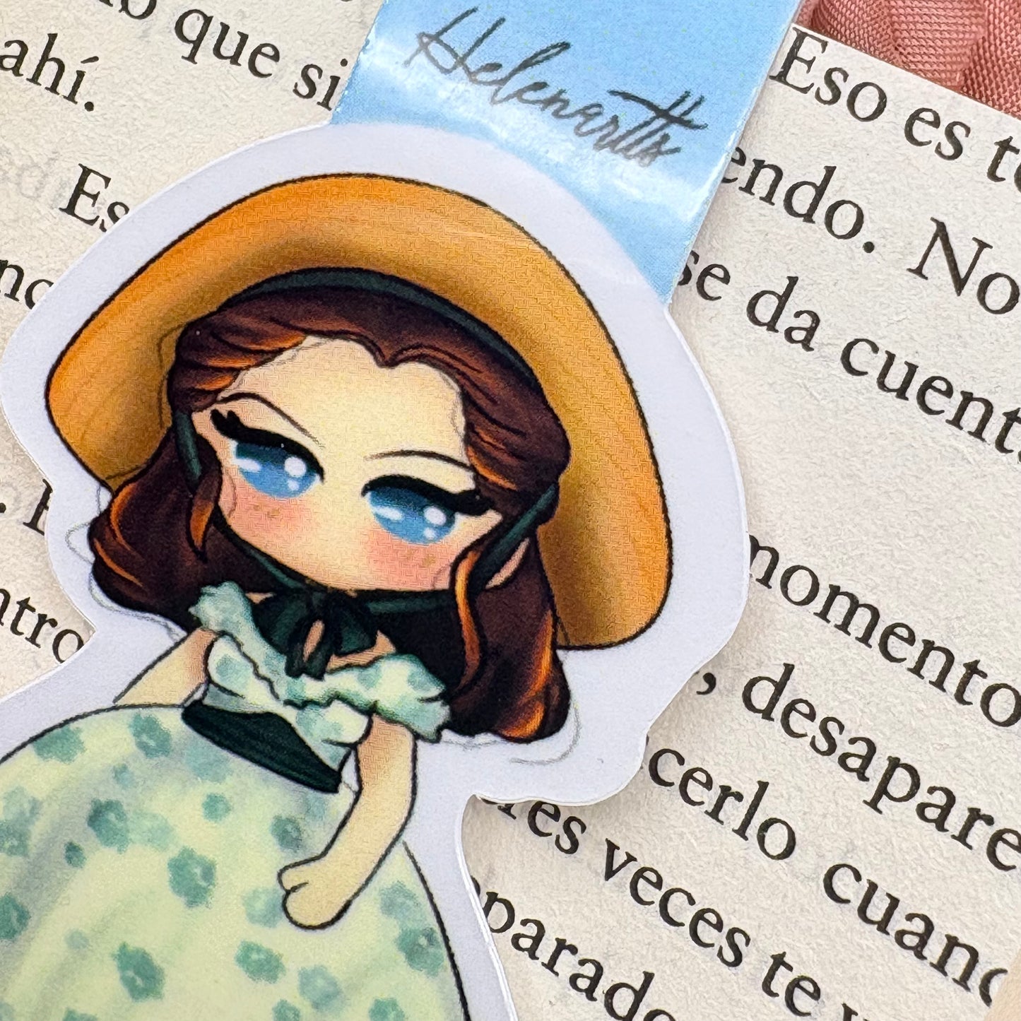 Marcapáginas Magnético Scarlett O'Hara - Lo que el viento se llevó