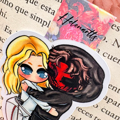Marcapáginas Magnético Reversible Michael & Erika – Corrupt