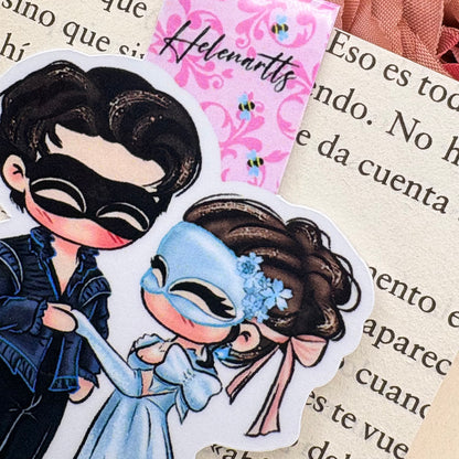 Marcapáginas magnético de Sophie & Benedict- Los Bridgerton