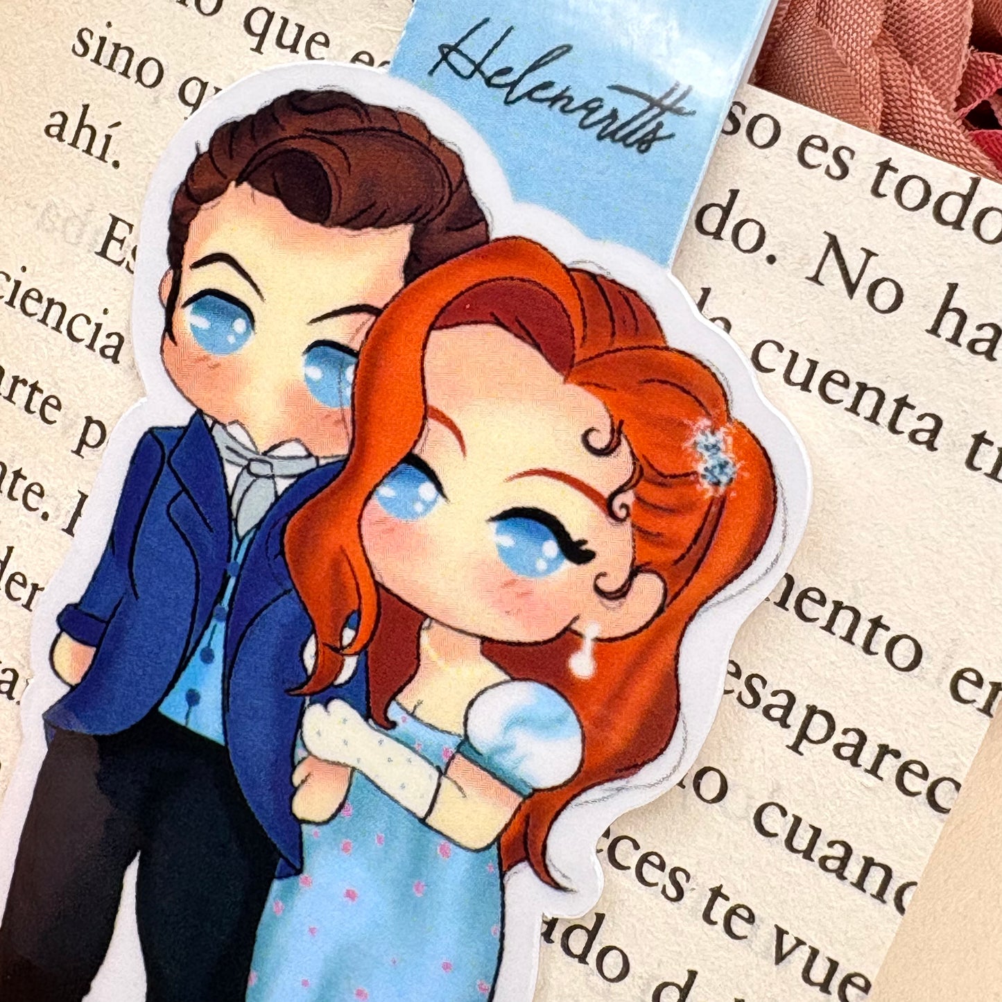 Marcapáginas Magnético Penelope & Colin - Bridgerton