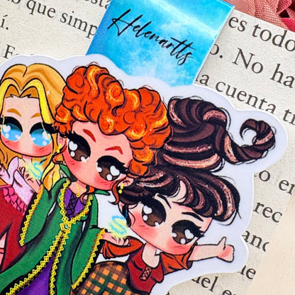 Ursula's magnetic bookmark.