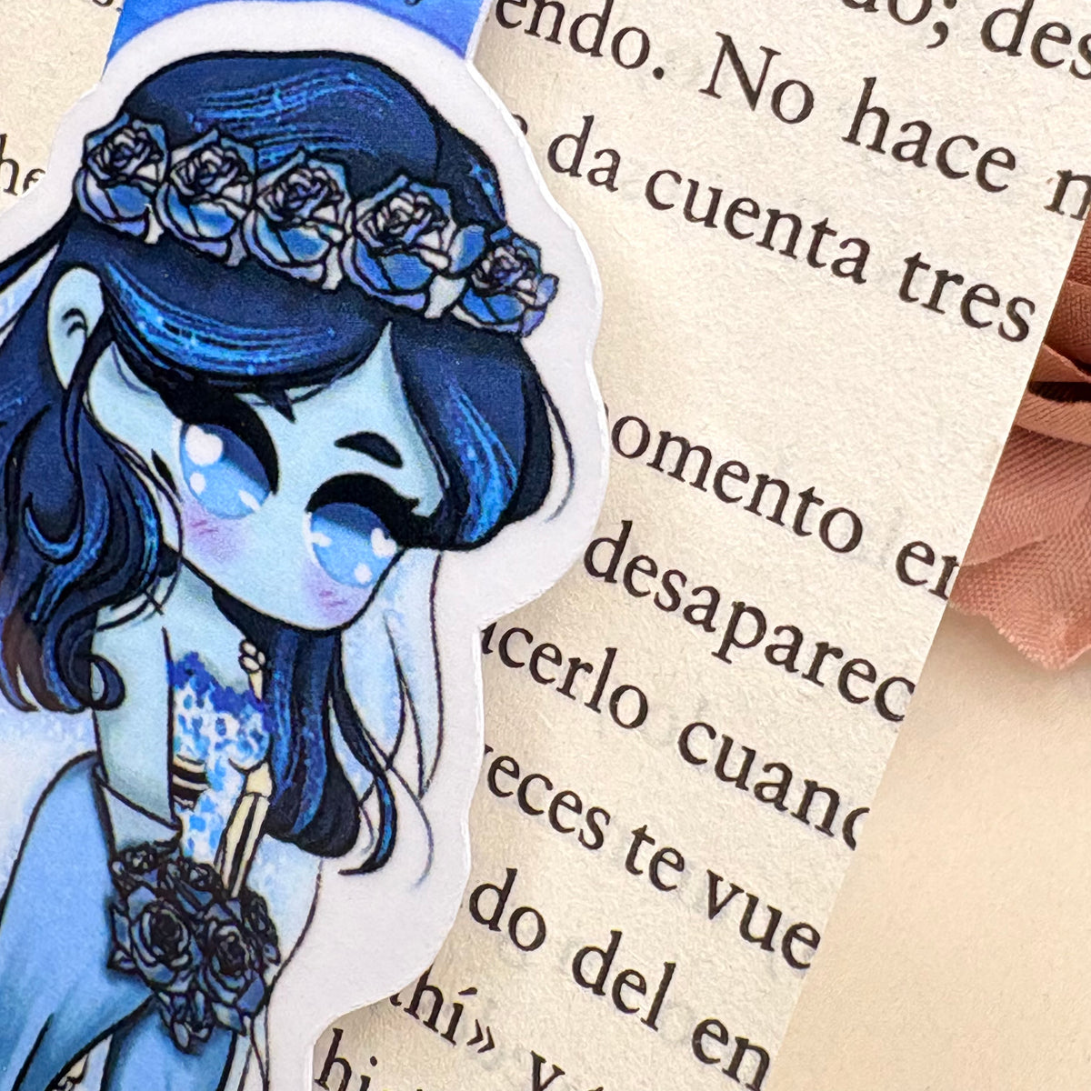 Ursula's magnetic bookmark.