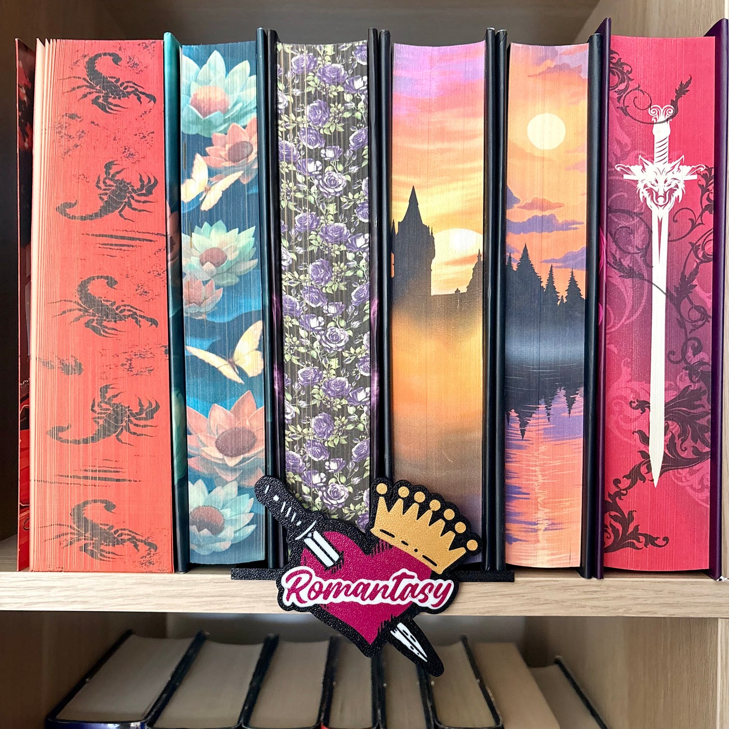 Insignias Literarias para Estantería – Decoración Bookshelf