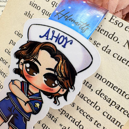 Marcapáginas magnético de Steve - Stranger Things Reversible