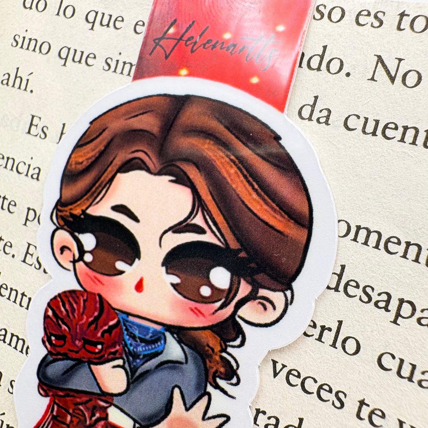 Marcapáginas magnético de Eleven - Stranger Things Reversible