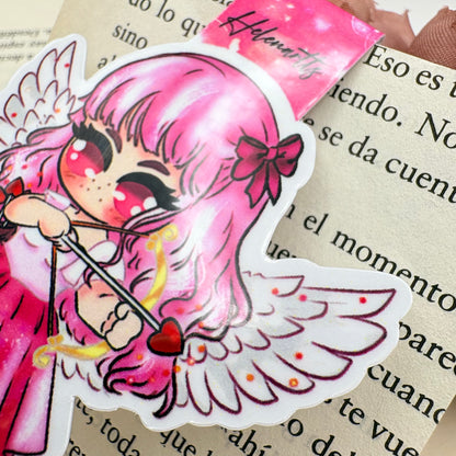 Marcapáginas magnético de Cupido