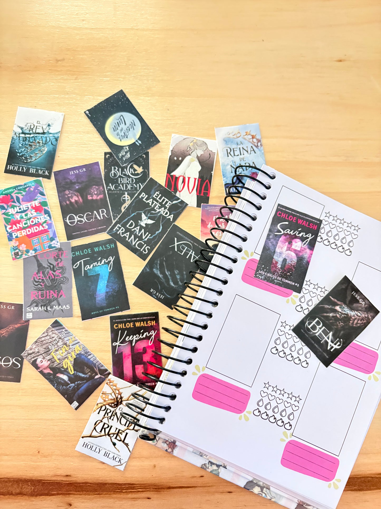 Stickers de portadas - Llena tu Reading Journal sin excusas.