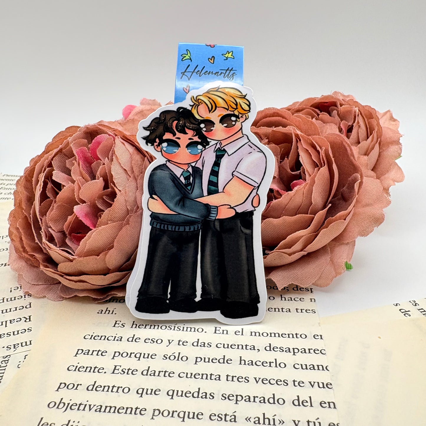 Marcapáginas Magnético Nick & Charlie - Heartstopper