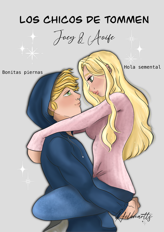 Lámina Aoife & Joey - Los chicos de Tommen