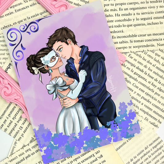 Lámina Sophie & Benedict - Los Bridgerton