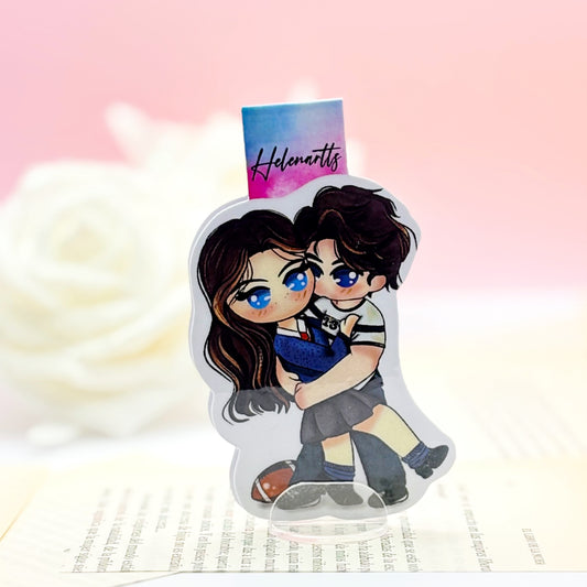 Marcapáginas magnético de Shannon y Johnny - Los chicos de Tommen.