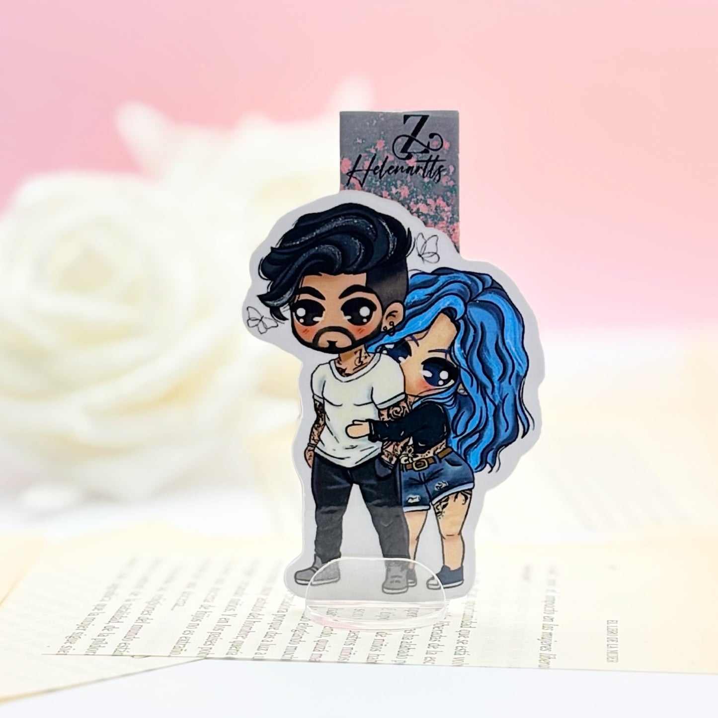 Luna &amp; Oscar Magnetic Bookmark - Clan Z.